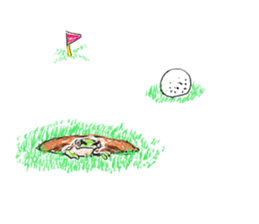 kakkakkaeru chang sticker #12553024