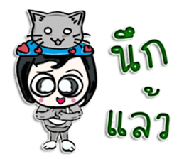 Hi! my name is Mamata.^^ sticker #12553118