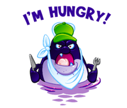 Adorable Pigu sticker #12553243