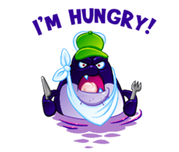 Adorable Pigu sticker #12553243