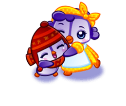 Adorable Pigu sticker #12553254