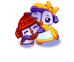 Adorable Pigu sticker #12553254