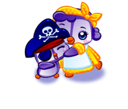 Adorable Pigu sticker #12553255