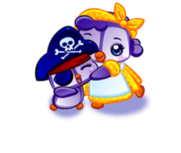 Adorable Pigu sticker #12553255