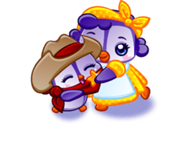 Adorable Pigu sticker #12553259