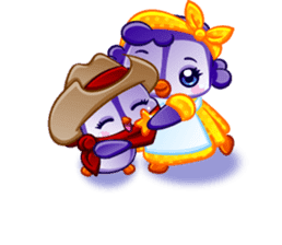 Adorable Pigu sticker #12553259