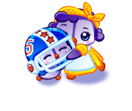 Adorable Pigu sticker #12553262