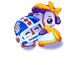 Adorable Pigu sticker #12553262