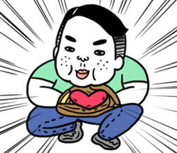 Ugly but charming woman love version. sticker #12553356