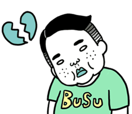 Ugly but charming woman love version. sticker #12553380