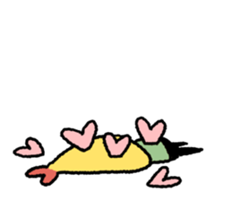 Tempura Ninja & Samurai Love sticker #12553520