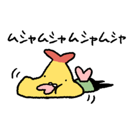 Tempura Ninja & Samurai Love sticker #12553521