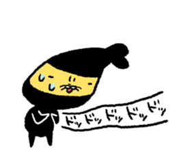 Tempura Ninja & Samurai Love sticker #12553533