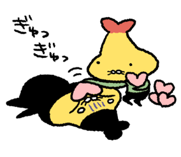 Tempura Ninja & Samurai Love sticker #12553545