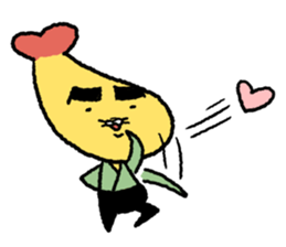 Tempura Ninja & Samurai Love sticker #12553548