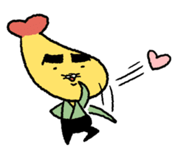 Tempura Ninja & Samurai Love sticker #12553548