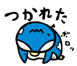 Blue penguin Penta sticker #12553611