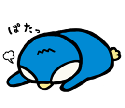 Blue penguin Penta sticker #12553612