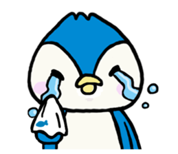 Blue penguin Penta sticker #12553621