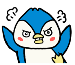 Blue penguin Penta sticker #12553623