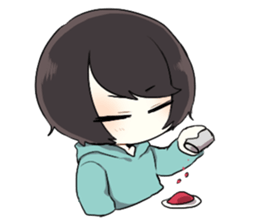 SEKAI NO AYAACHAN sticker #12553957