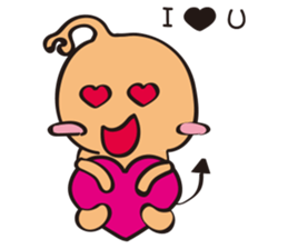 Q Bao love Flighty sticker #12554035