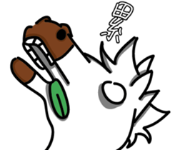 Koba monmon sticker #12554075