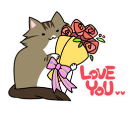 CATS ARE THE BEST sticker #12554262