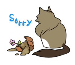 CATS ARE THE BEST sticker #12554270