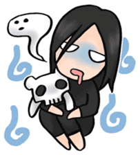 Dark KAEDE-kun sticker #12554343