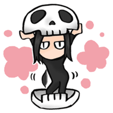 Dark KAEDE-kun sticker #12554346