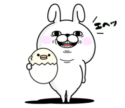 Rabbit and Bear 100% Love sticker #12554379