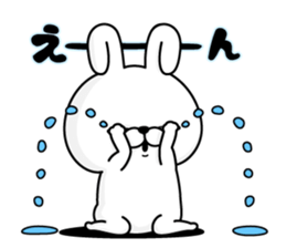 Rabbit and Bear 100% Love sticker #12554382