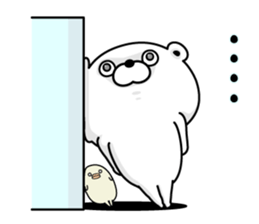 Rabbit and Bear 100% Love sticker #12554386