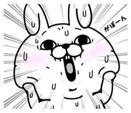 Rabbit and Bear 100% Love sticker #12554392