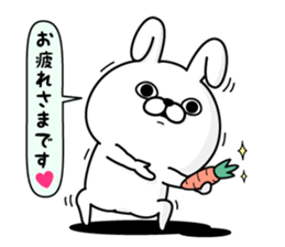 Rabbit and Bear 100% Love sticker #12554395