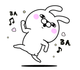 Rabbit and Bear 100% Love sticker #12554402