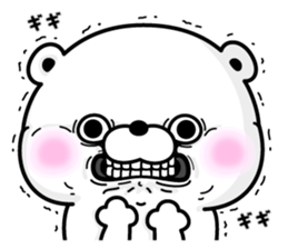 Rabbit and Bear 100% Love sticker #12554406