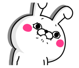 Rabbit and Bear 100% Love sticker #12554407