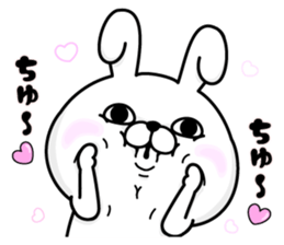 Rabbit and Bear 100% Love sticker #12554409