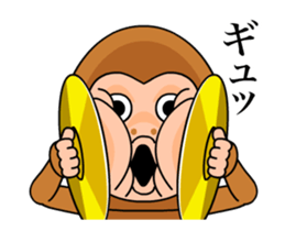Cymbal monkey/Animated 2 sticker #12554589
