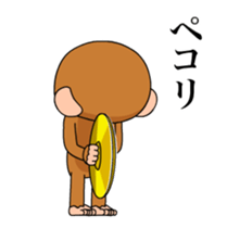 Cymbal monkey/Animated 2 sticker #12554601