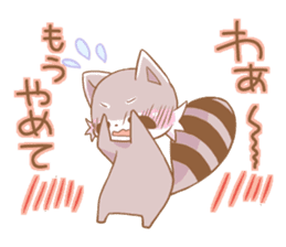 LOVE!Raccoons&Rabbit5 sticker #12554783