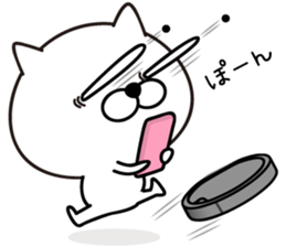 White Ball Cats 4nd. sticker #12554872