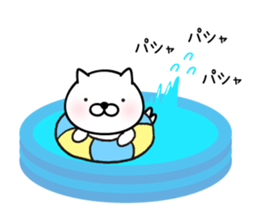 White Ball Cats 4nd. sticker #12554880