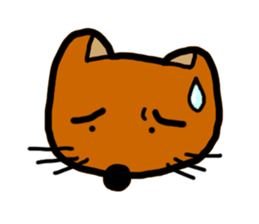 little brown fox sticker #12555232