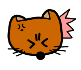 little brown fox sticker #12555238