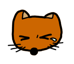 little brown fox sticker #12555239