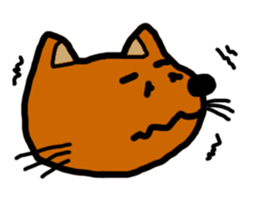 little brown fox sticker #12555245