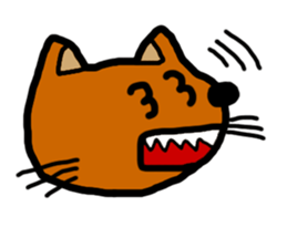 little brown fox sticker #12555247